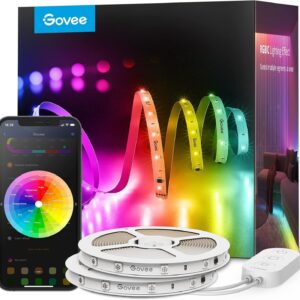 Govee RGBIC LED Light 30m, Compatiable with Alexa and Google Assistant